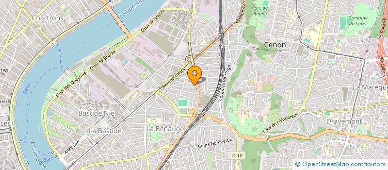 localisation de l'entreprise KOBAL REC  BORDEAUX