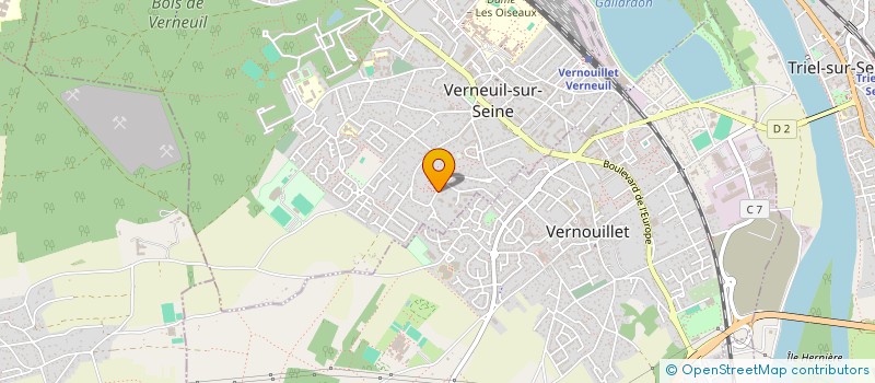 localisation de l'entreprise KOBALT EVENT à VERNEUIL-SUR-SEINE