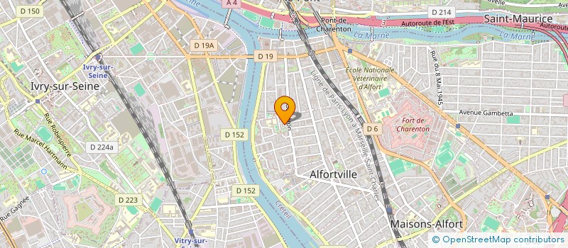 localisation de l'entreprise KOBATELA SECURITY SAS à ALFORTVILLE