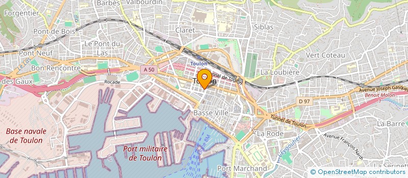 localisation de l'entreprise KOBE AND CO  TOULON