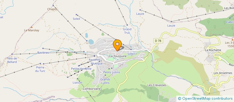 localisation de l'entreprise KOBI  FONTCOUVERTE-LA-TOUSSUIRE