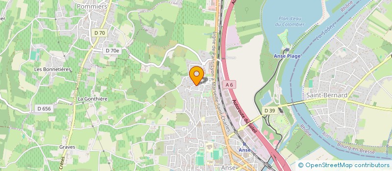 localisation de l'entreprise KOBI CONCEPT  JASSANS-RIOTTIER