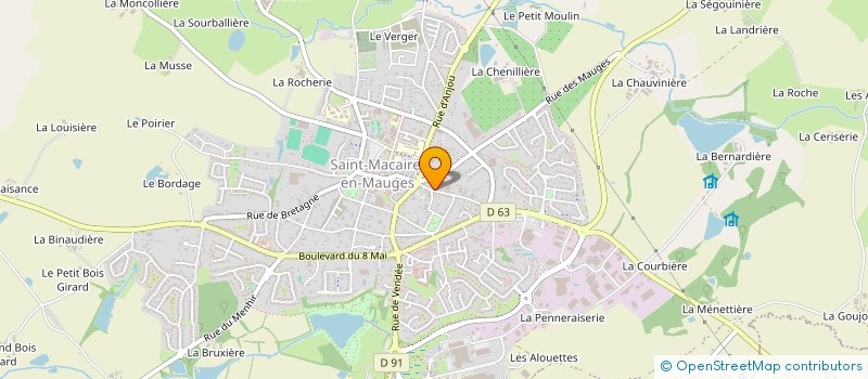 localisation de l'entreprise KOBIDO à SEVREMOINE