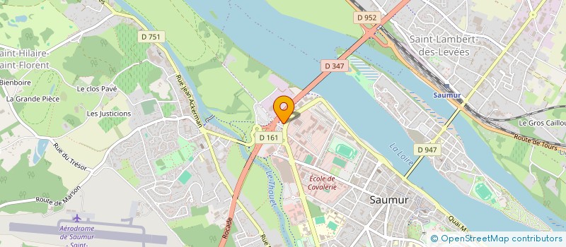 localisation de l'entreprise KOBIO  SAUMUR