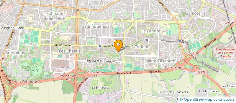 localisation de l'entreprise KOBLESIA à RENNES