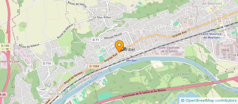 localisation de l'entreprise KOBOLD à MIRIBEL