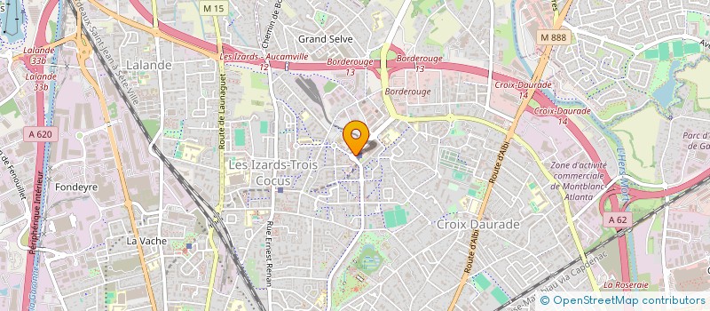 localisation de l'entreprise KOBOON BORDEROUGE  TOULOUSE