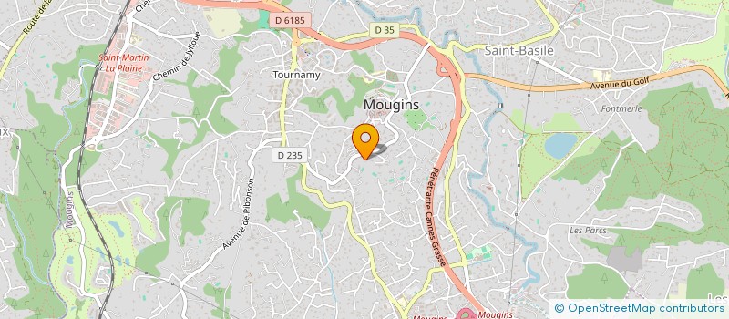 localisation de l'entreprise KOBOULOFF à MOUGINS
