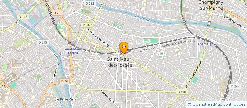 localisation de l'entreprise KOBRA à SAINT-MAUR-DES-FOSSES