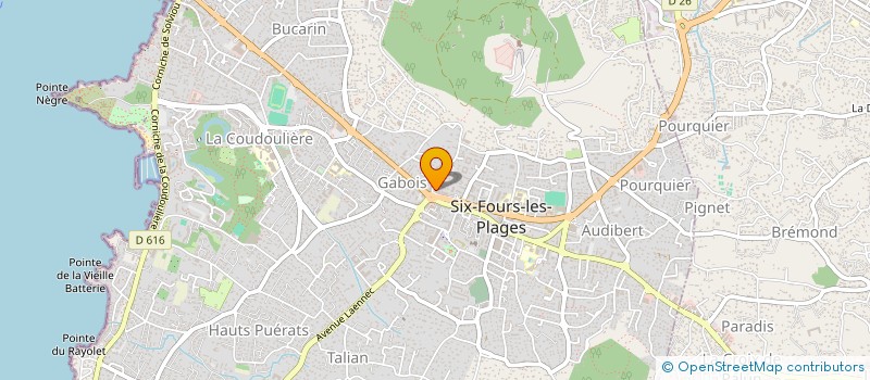 localisation de l'entreprise KOBRA à SIX-FOURS-LES-PLAGES