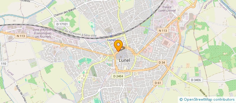 localisation de l'entreprise KOBS  LUNEL