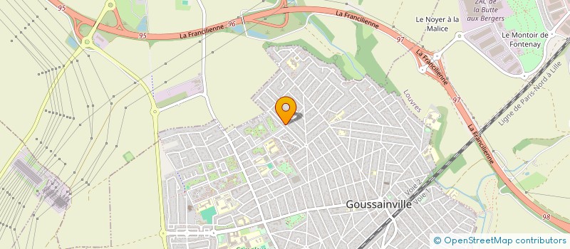 localisation de l'entreprise KOC à GOUSSAINVILLE