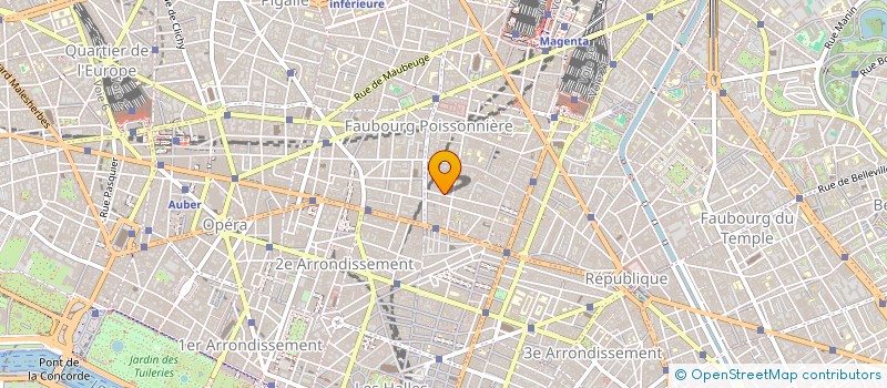 localisation de l'entreprise KOC  PARIS