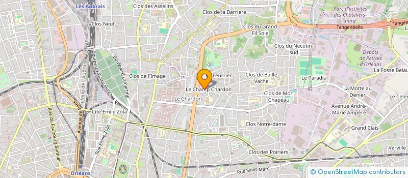 localisation de l'entreprise KOC  ORLEANS