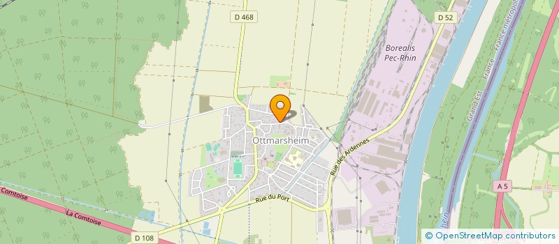 localisation de l'entreprise KOC  OTTMARSHEIM