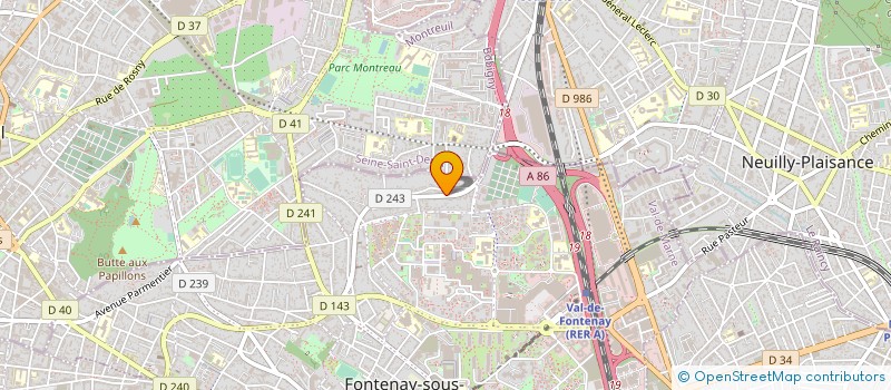 localisation de l'entreprise KOC à FONTENAY-SOUS-BOIS