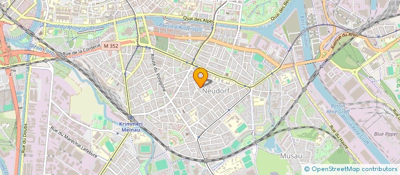 localisation de l'entreprise KOC à STRASBOURG