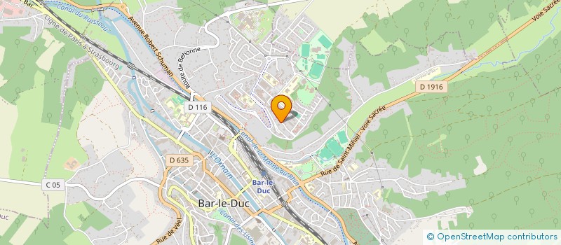 localisation de l'entreprise KOCAK à BAR-LE-DUC