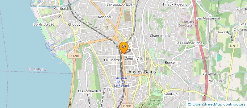 localisation de l'entreprise KOCAMIONS  AIX-LES-BAINS