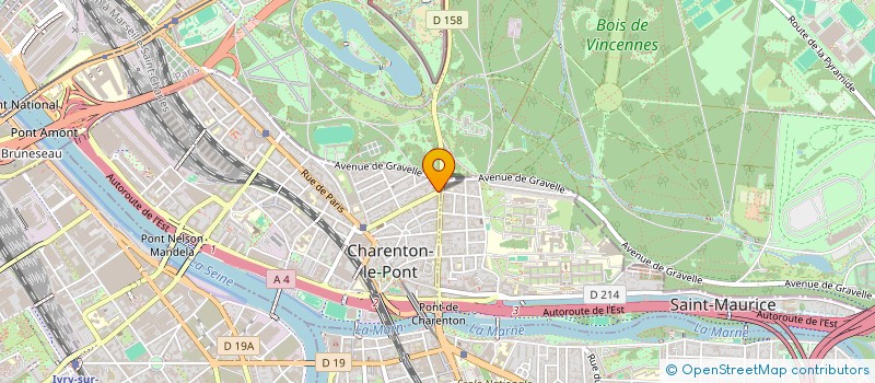 localisation de l'entreprise KOCAOGLU à CHARENTON-LE-PONT