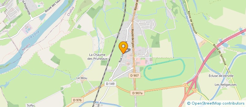 localisation de l'entreprise KOCAS  CHALLUY