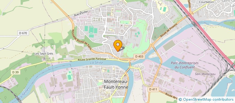 localisation de l'entreprise KOCAY à MONTEREAU-FAULT-YONNE