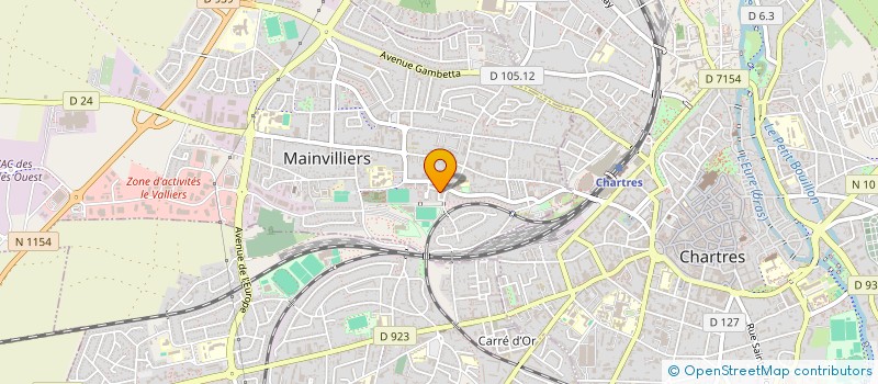 localisation de l'entreprise KOCCEKOR à MAINVILLIERS