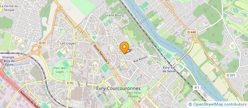 localisation de l'entreprise KOCER BTG à EVRY-COURCOURONNES