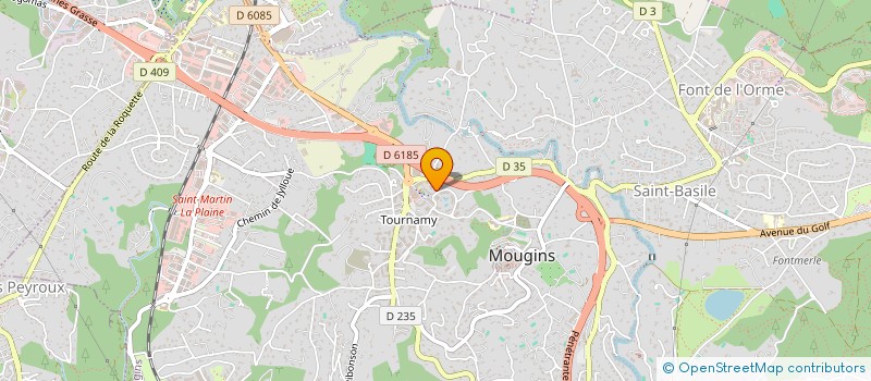 localisation de l'entreprise KOCER FACADES à MOUGINS