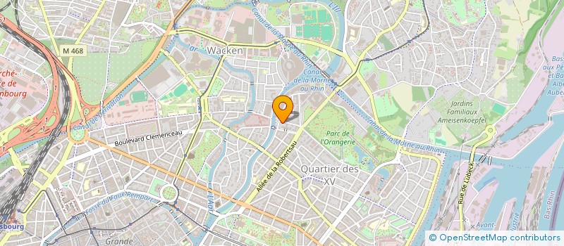 localisation de l'entreprise KOCH  STRASBOURG