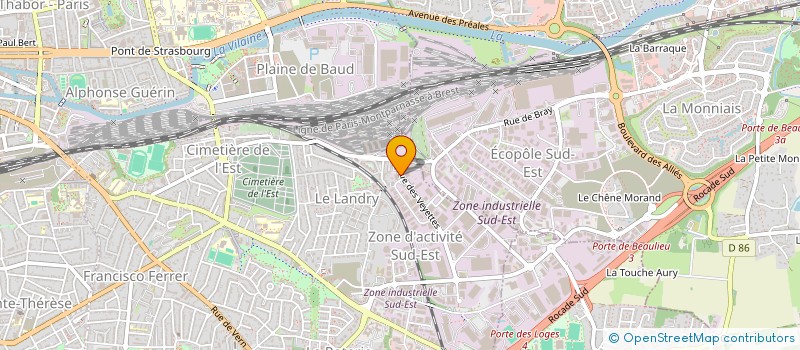localisation de l'entreprise KOCHER SAUVEUR DISTRIBUTION INFORMATIQUE à RENNES