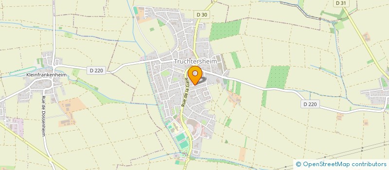 localisation de l'entreprise KOCHERSBERG-LOISIRS  WILLGOTTHEIM