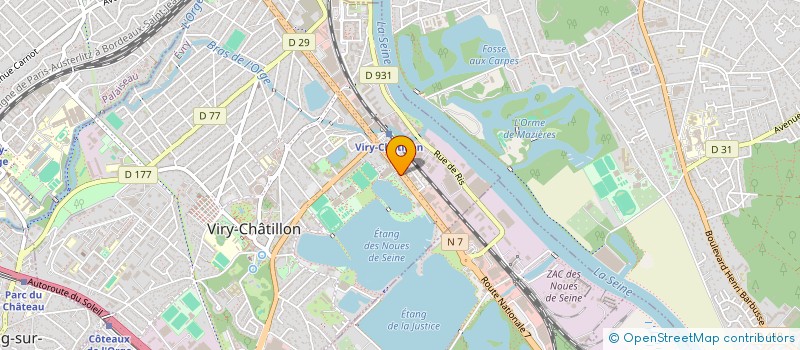 localisation de l'entreprise KOCOON à VIRY-CHATILLON