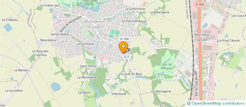 localisation de l'entreprise KOCOON ENSEMBLE AUTREMENT à MOUILLERON-LE-CAPTIF