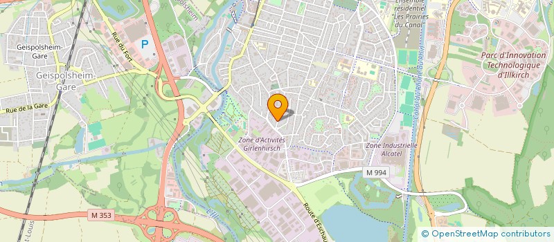 localisation de l'entreprise KOCYIGIT  ILLKIRCH GRAFFENSTADEN