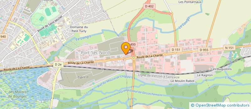 localisation de l'entreprise KOD EXPRESS à BOURGES