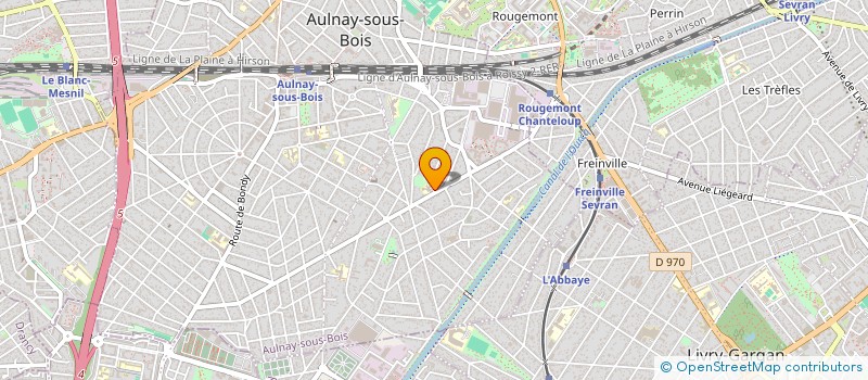 localisation de l'entreprise KODABAT à AULNAY-SOUS-BOIS
