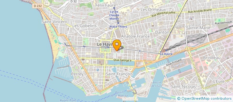 localisation de l'entreprise KODALIE à LE HAVRE