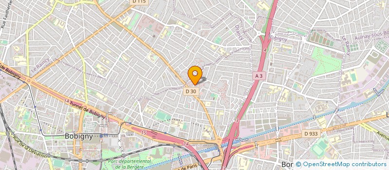 localisation de l'entreprise KODEBELAMAN à BOBIGNY