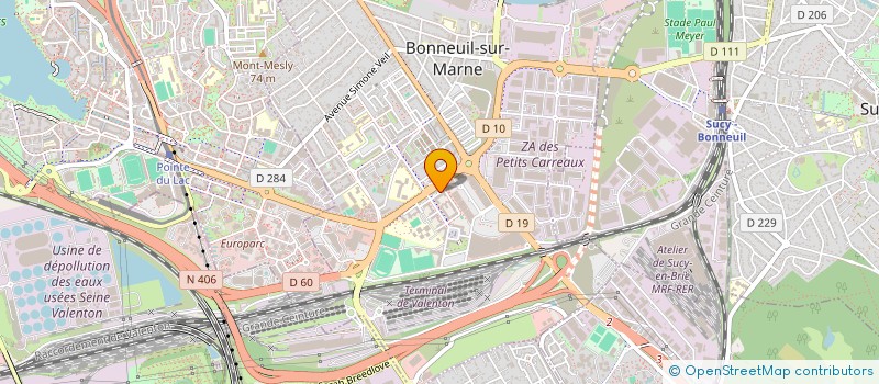 localisation de l'entreprise KODIA SECURITE PRIVEE à BONNEUIL-SUR-MARNE