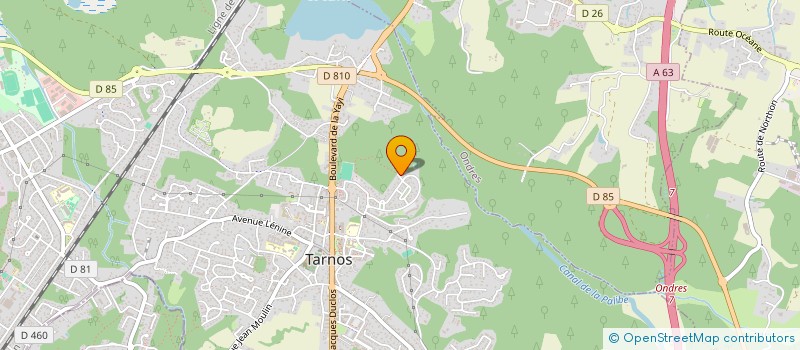 localisation de l'entreprise KODIAK  TARNOS