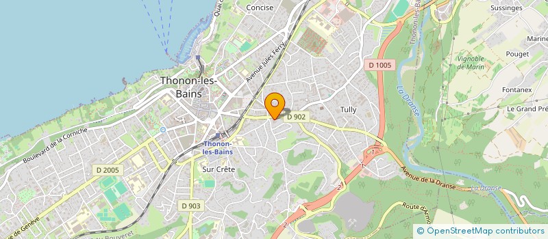 localisation de l'entreprise KODIAK SERVICES ET PRODUCTIONS à THONON-LES-BAINS