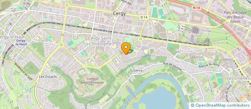 localisation de l'entreprise KODIM SECURITY SERVICES  CERGY