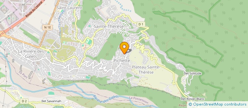 localisation de l'entreprise KODIX à LA POSSESSION