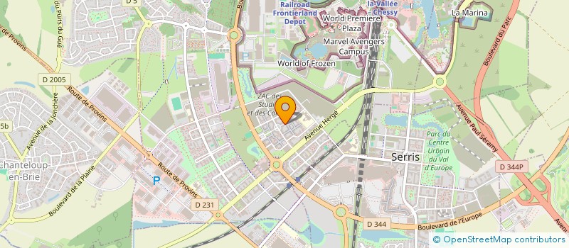 localisation de l'entreprise KODO  CHESSY