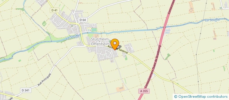 localisation de l'entreprise KODO PRESTATIONS-KOD  STUTZHEIM-OFFENHEIM