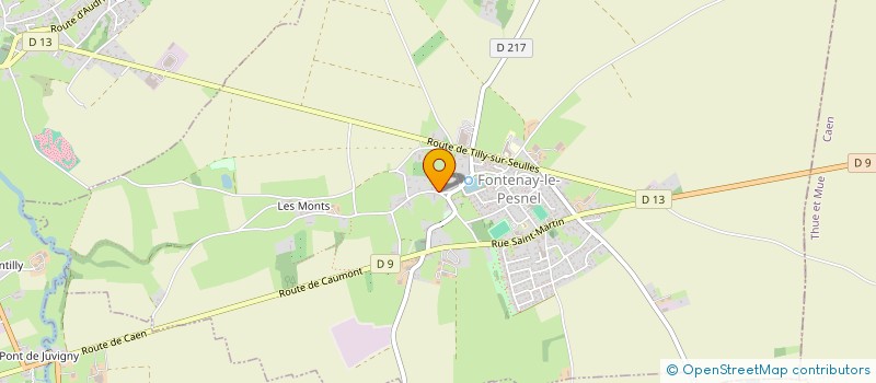 localisation de l'entreprise KODOCAENDOJO  FONTENAY-LE-PESNEL