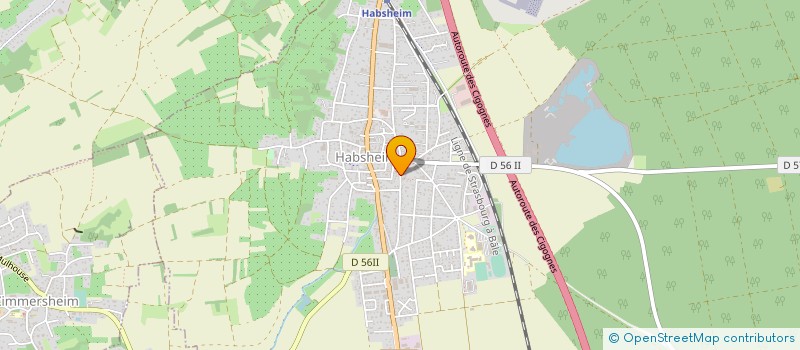 localisation de l'entreprise KODOKAN EST  HABSHEIM