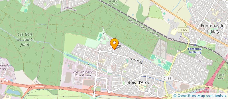 localisation de l'entreprise KODOU  BOIS-D'ARCY