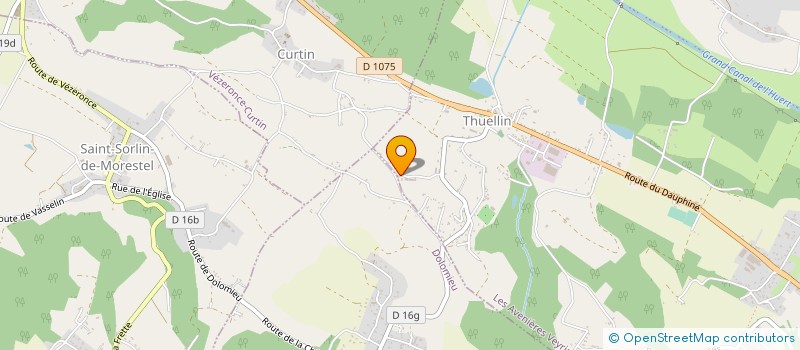 localisation de l'entreprise KOEBEL-GIRERD  LES AVENIERES VEYRINS-THUELLIN